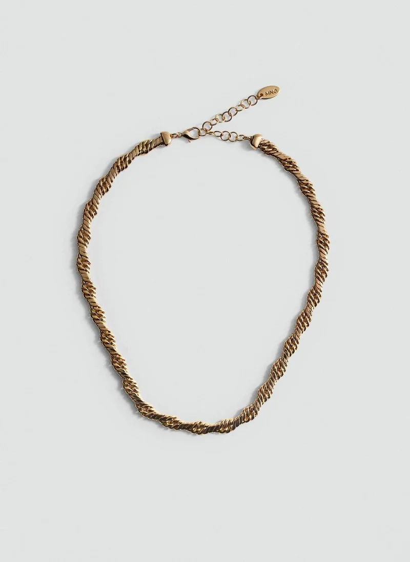 MANGO link chain necklace